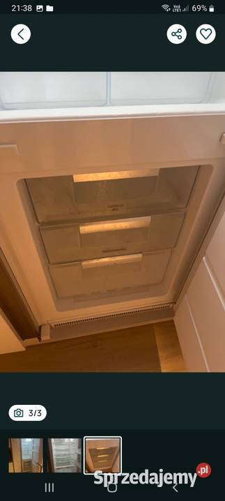 Lodówka Elektrolux do zabudowy 175 Dom i Ogród