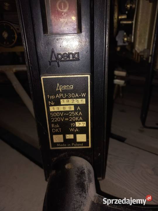 Wyłącznik APU 1000A sprzedam