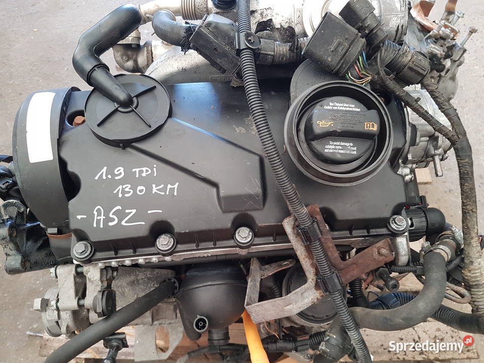 VW SHARAN SEAT ALHAMBRA 19 TDI 130 SILNIK MOTOR Rok produkcji 2006 Turkowice sprzedam