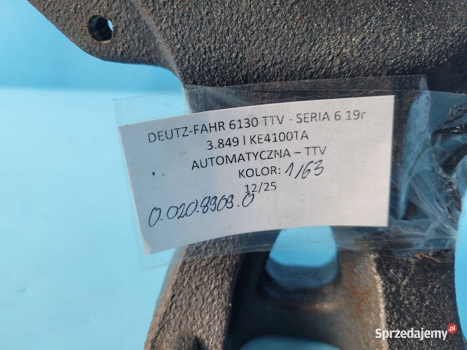 DEUTZFAHR 6130 TTV WSPORNIK SILNIKA 002089090 Silnik i osprzęt