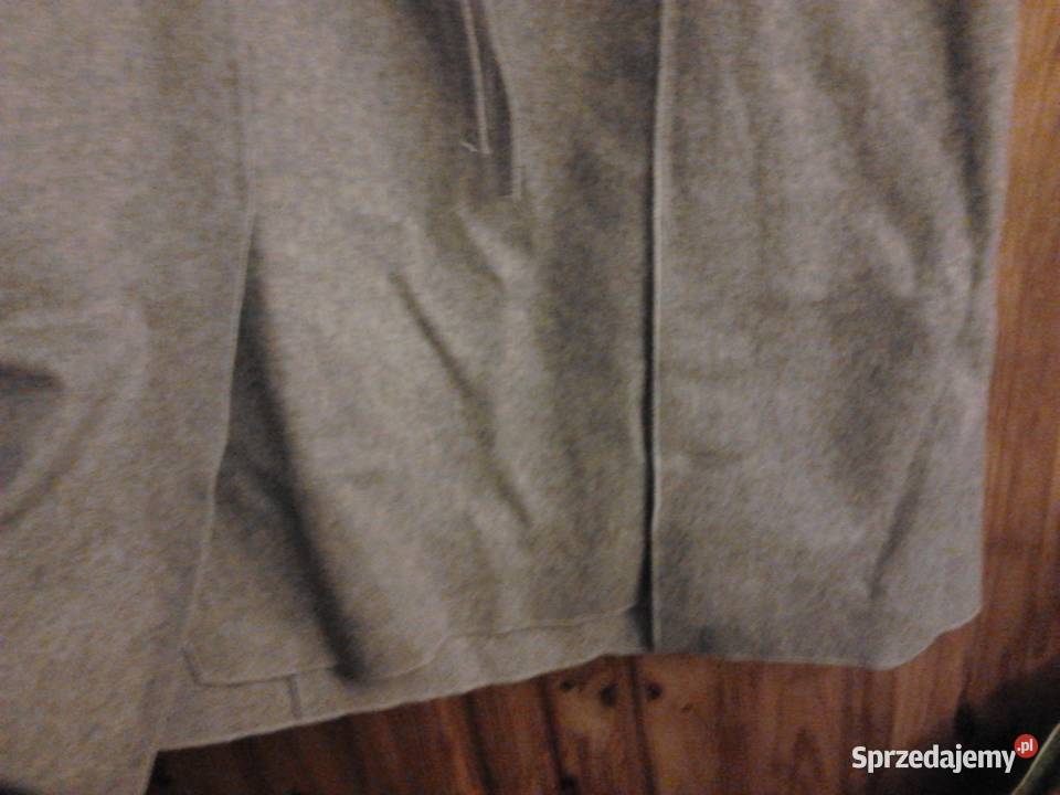 Ciepła spódnica zapinana na zamek kolor szary małopolskie Kraków