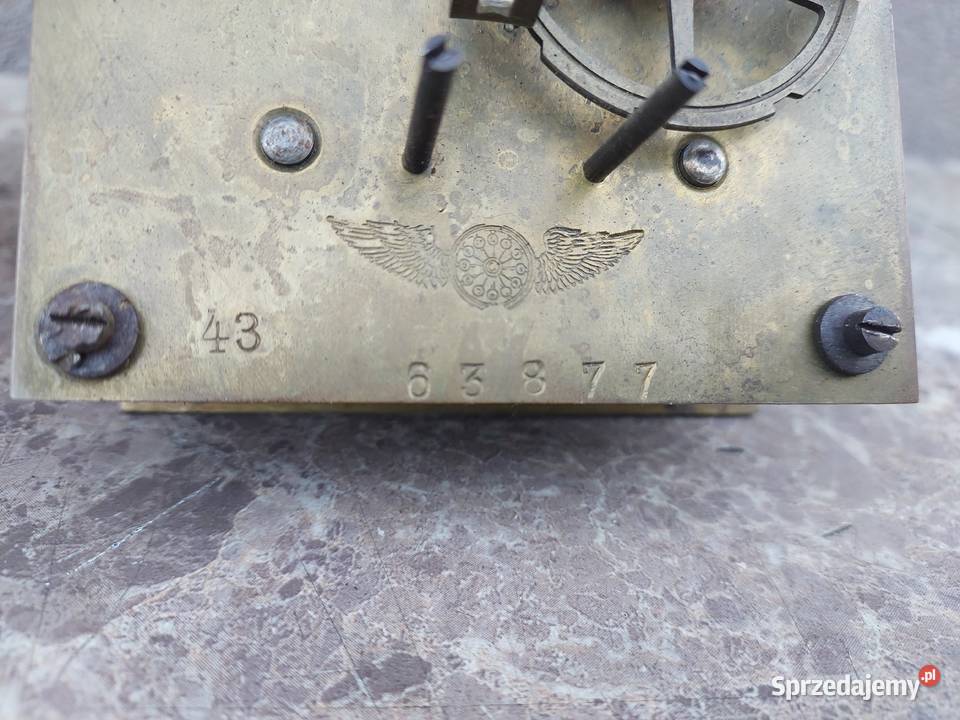 717 Mechanizm starego zegara ściennego Kienzle Tczew