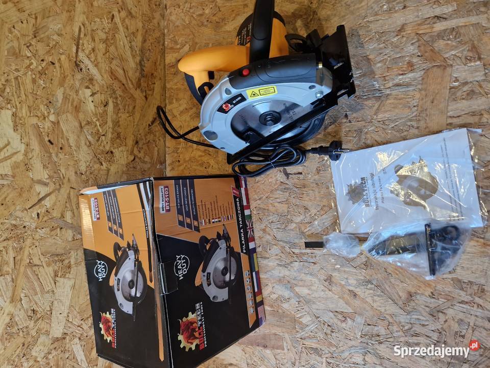 PILARKA TARCZOWA NAJAZDOWA z laserem 185mm 2250W Głogowa sprzedam