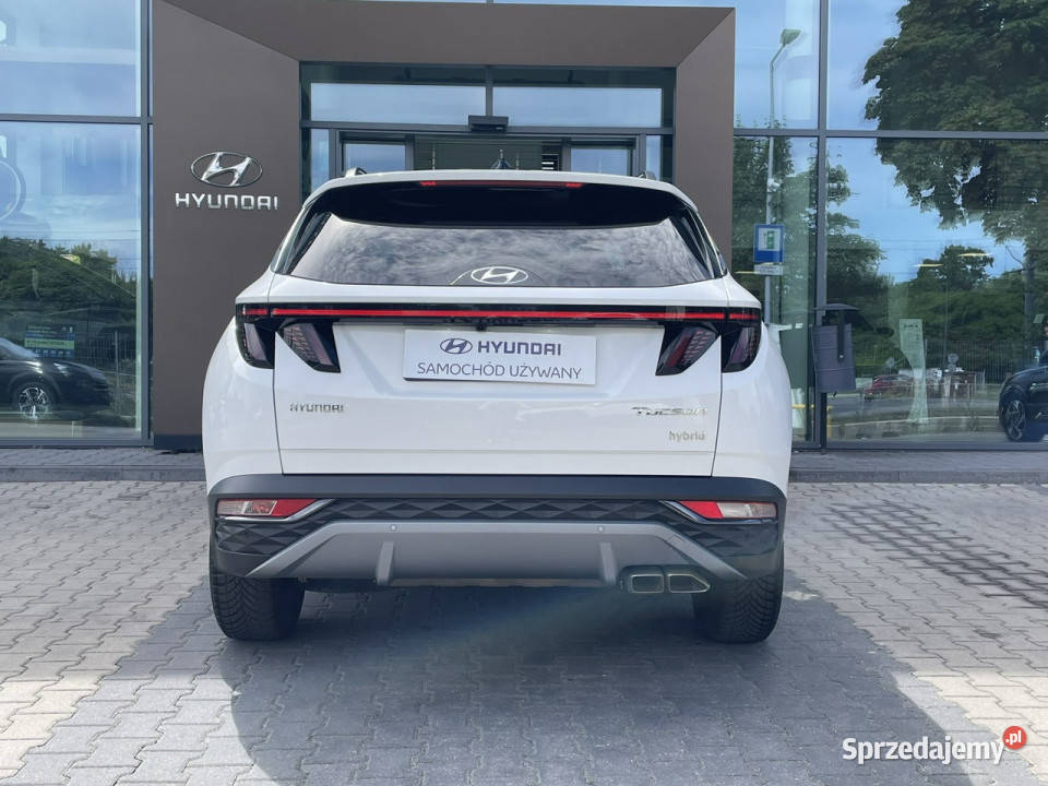 Hyundai Tucson 16TGDI HEV 230 6AT 4WD Executive biały