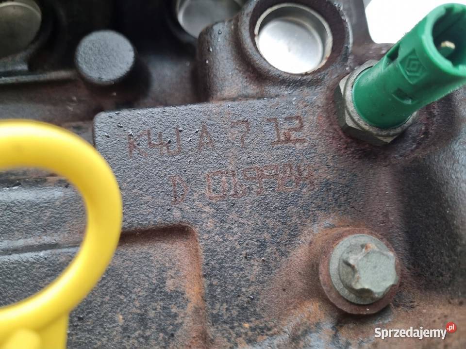 SILNIK KOMPL Renault Thalia 14 16V 59 K4J712 Rudka
