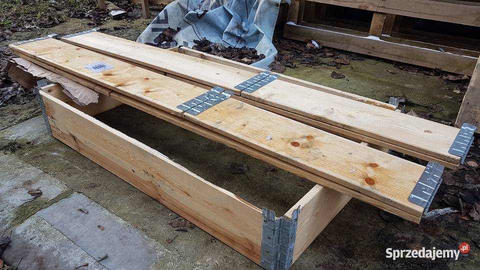 Nadstawki paletowe drewniane składane 120x80x20 Świętochłowice