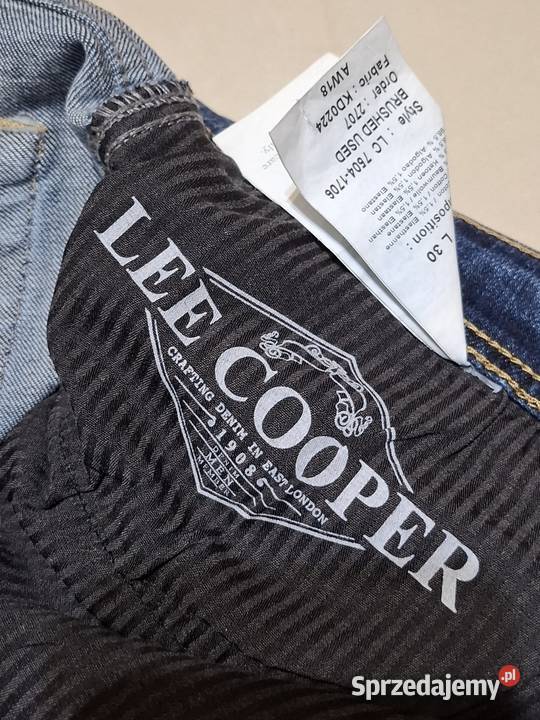 Lee Cooper W30 L30 męskie jeansy Rozmiar M Kraków sprzedam