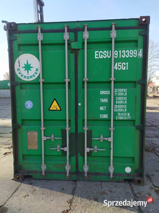 Kontener morski 12 metrowy 40 HC Magazynowanie Krasnystaw sprzedam