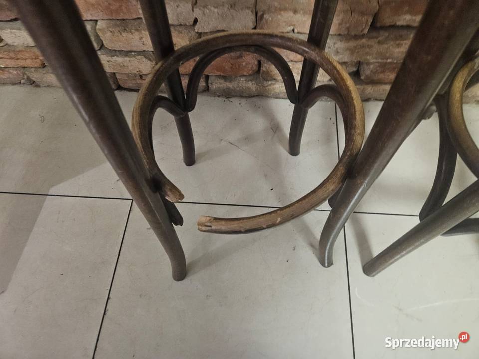 Hoker barowy THONET ORYGNALNIE GIĘTE DREWNO 2 Pszczyna