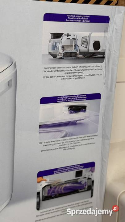 Robot sprzątający mopujący Nerwal Flow nowy Parzniew