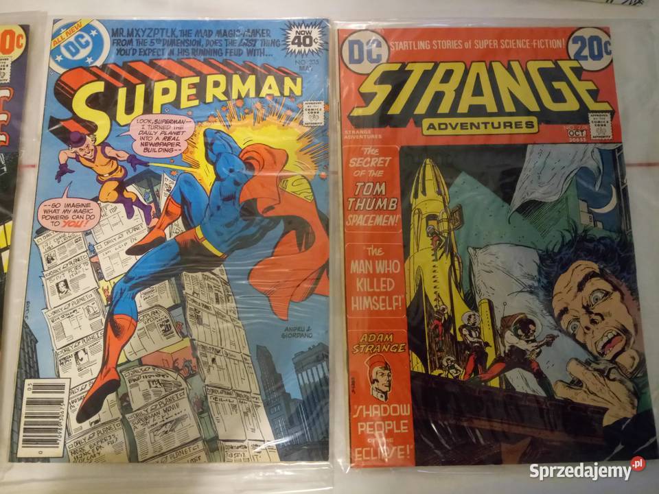 Komiksy DC stany brązowa era USA Warszawa