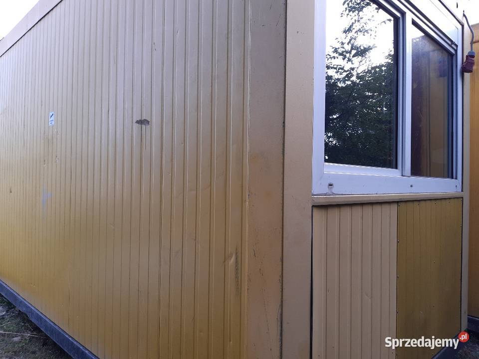 Kontener biurowy szatniowy żółty Swarzędz 37