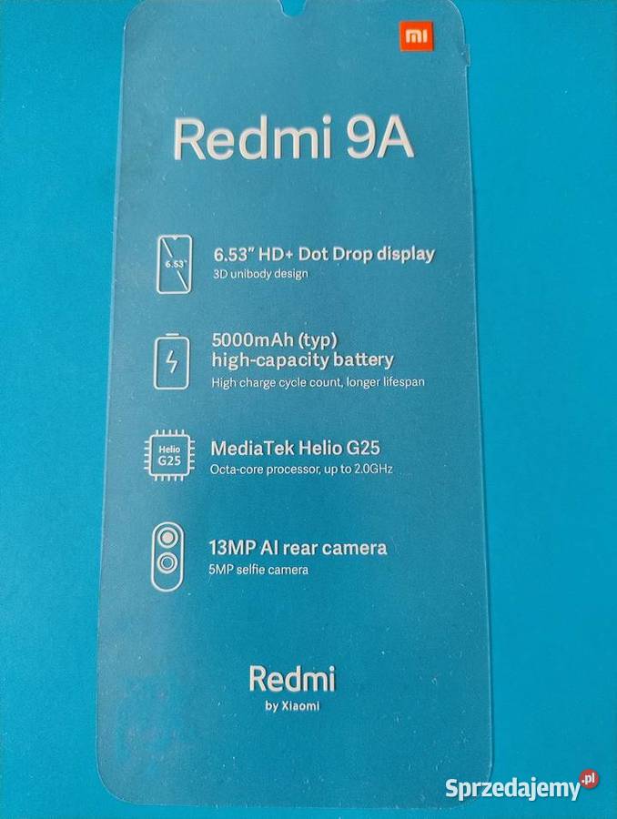 Smartfon Xiaomi Redmi 9A Xiaomi wielkopolskie