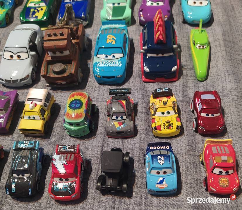 Disney Pixar Cars Auta Mattel 46 sztuk Gdańsk
