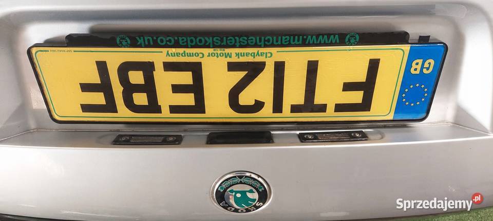 TYLNA KLAPA SKODA OCTAVIA KOMBI BEZ RDZY 0413 Klapy bagażnika sprzedam