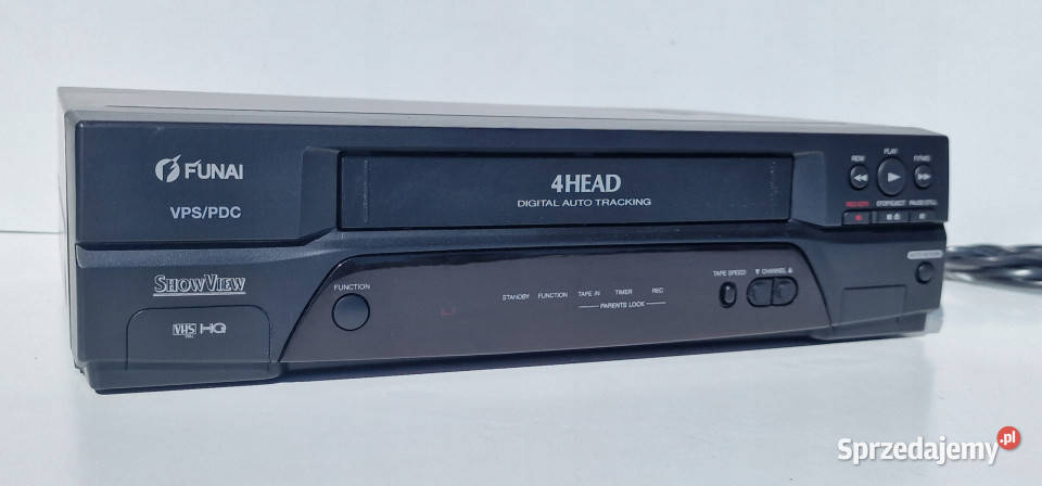 Video magnetowid Funai 4 head Stereo hifi VHS