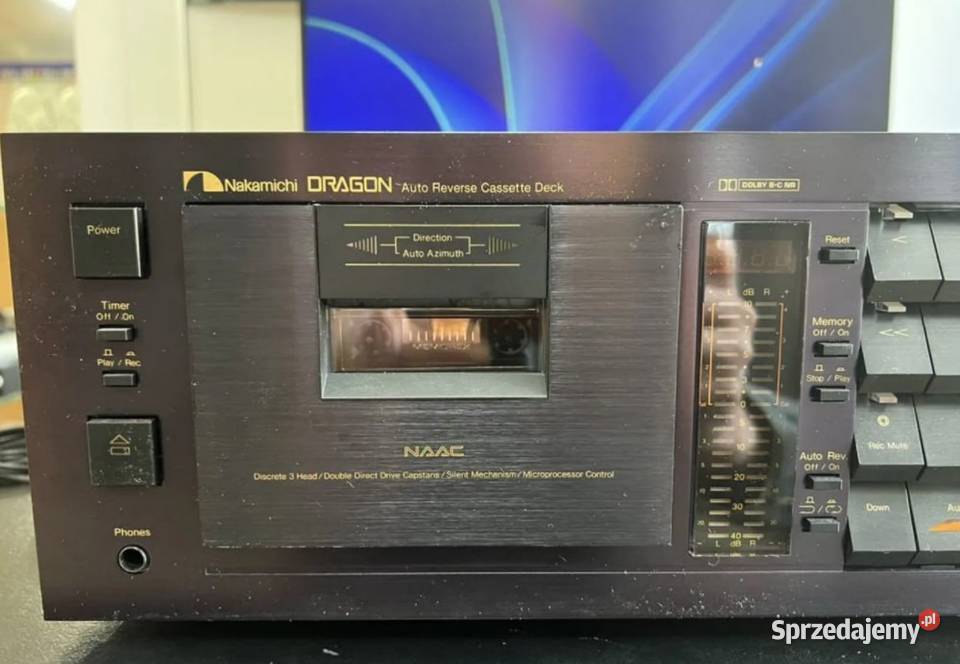 Nakamichi Dragon cassette deck Kalisz Pomorski