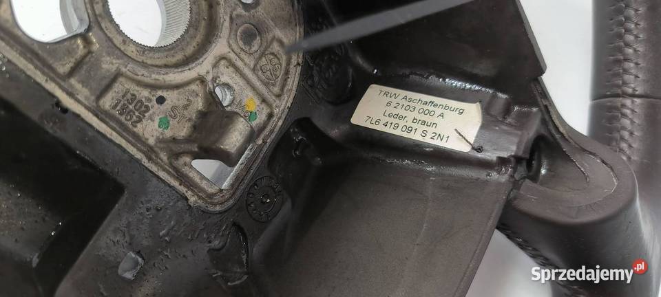 KIEROWNICA VOLKSWAGEN TOUAREG 7L64190915 2N1 kujawsko-pomorskie Lipno