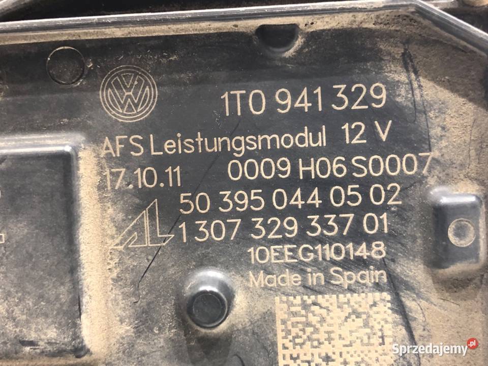 PRZETWORNICA LED VW CC B7 1T0941329 1116 MODUŁ podkarpackie