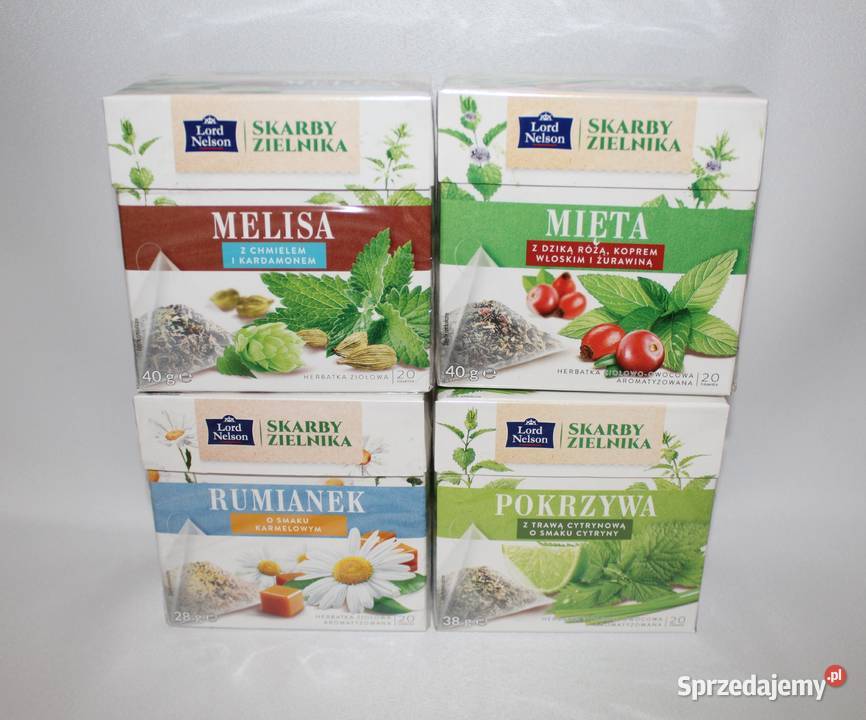 Lord Nelson herbata ziołowa melisa rumianek sprzedam