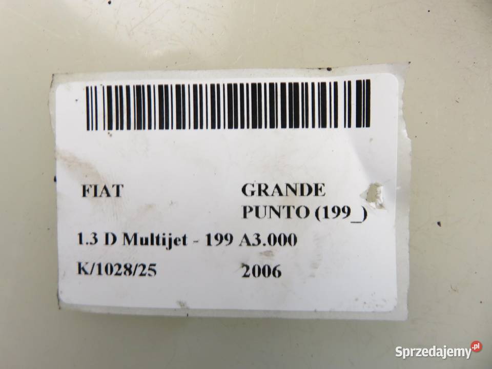 STEROWNIK FIAT GRANDE PUNTO 199 13 D Multijet 90
