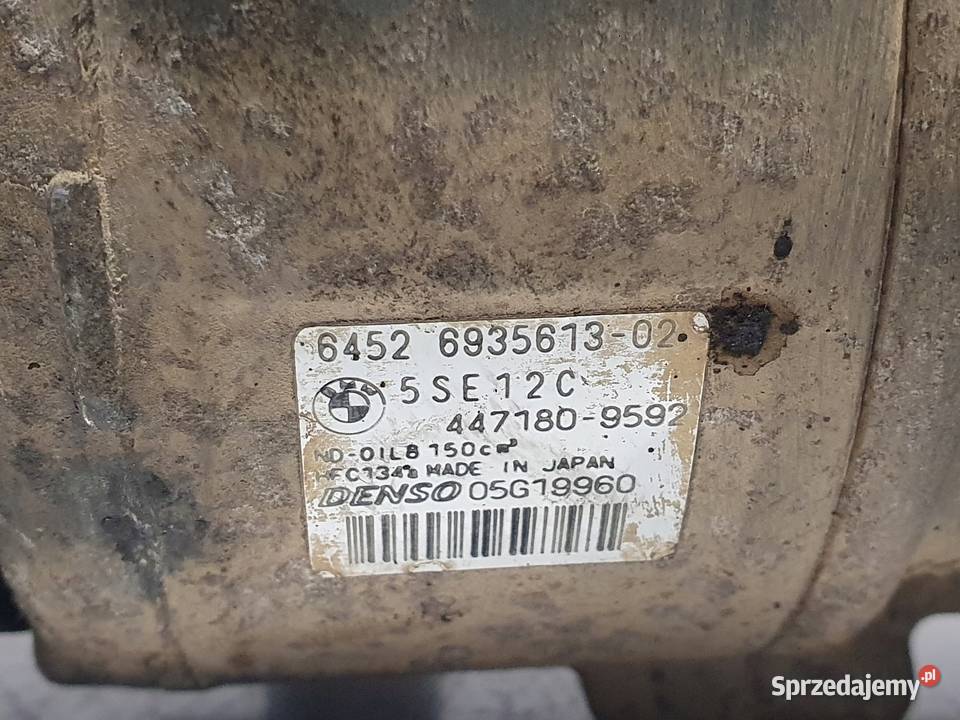 SPRĘŻARKA KLIMATYZACJI BMW E87 E90 20 D 6935613