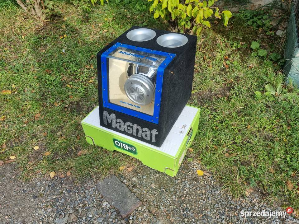 Subwoofer Tuba Skrzynia Basowa MAGNAT MEGAFORCE Dzierżoniów sprzedam