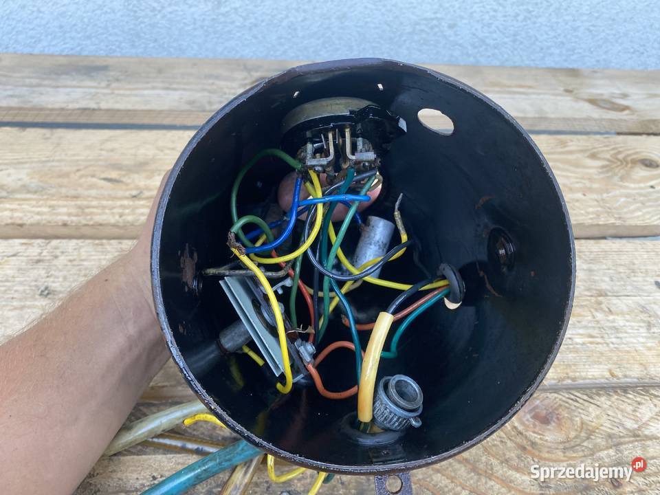 LAMPA PRZÓD PRZEDNIA WSK M06 B B1 L Z STACYJKA Motoryzacja sprzedam
