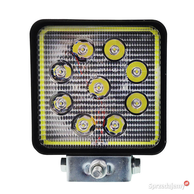 LAMPA ROBOCZA LEDOWA PROSTOKĄTNA 9 LED OBRYSOWA uniwersalne lubelskie