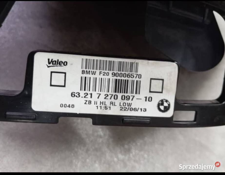 Lampa BMW f20 valeo oryginał Wadowice
