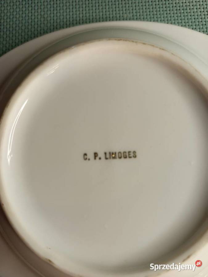 Popielnica ręcznie malowana Porcelana Francuska Warszawa