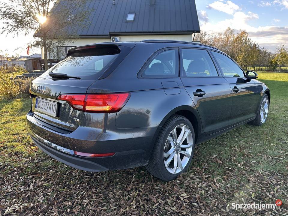 Audi A4 B9 20 TDI 2016 Avant A4 Platerów
