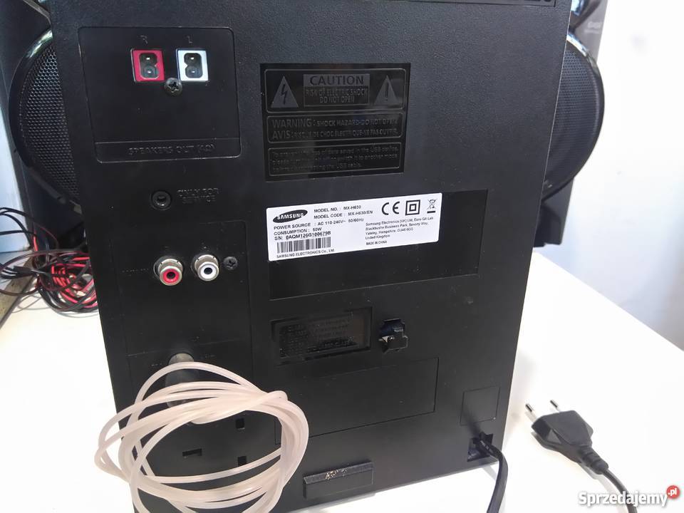 Wieża SAMSUNG MXH630 USBBLUETOOTHMP3 Kraków
