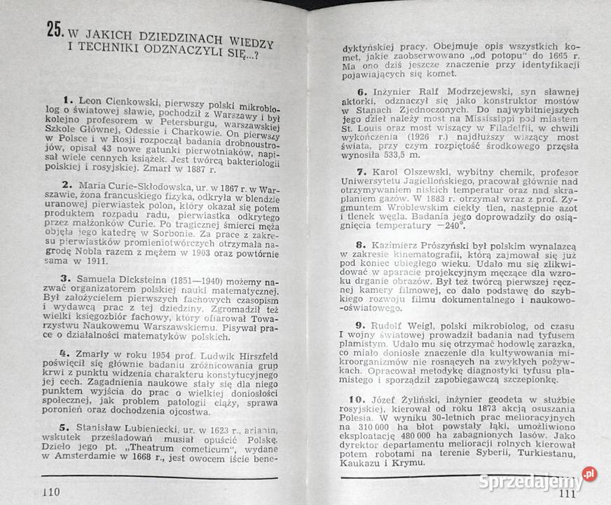 500 zagadek historycznych Janina Bieniarzówna Rok wydania 1967 Chełm sprzedam