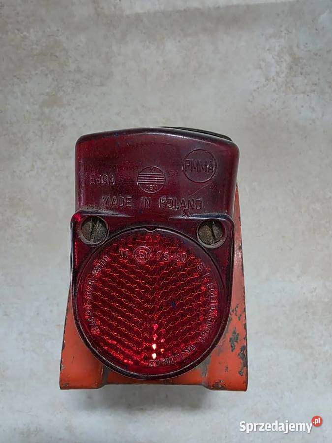 Lampa tylna motorynka uchwyt Oryginał Lampy tylne Rudka sprzedam
