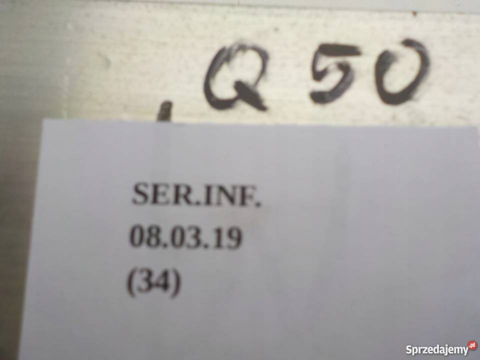 BELKA ZDERZAKA TYLNA TYŁ INFINITI Q50 osobowe Części samochodowe wielkopolskie Nowy Tomyśl