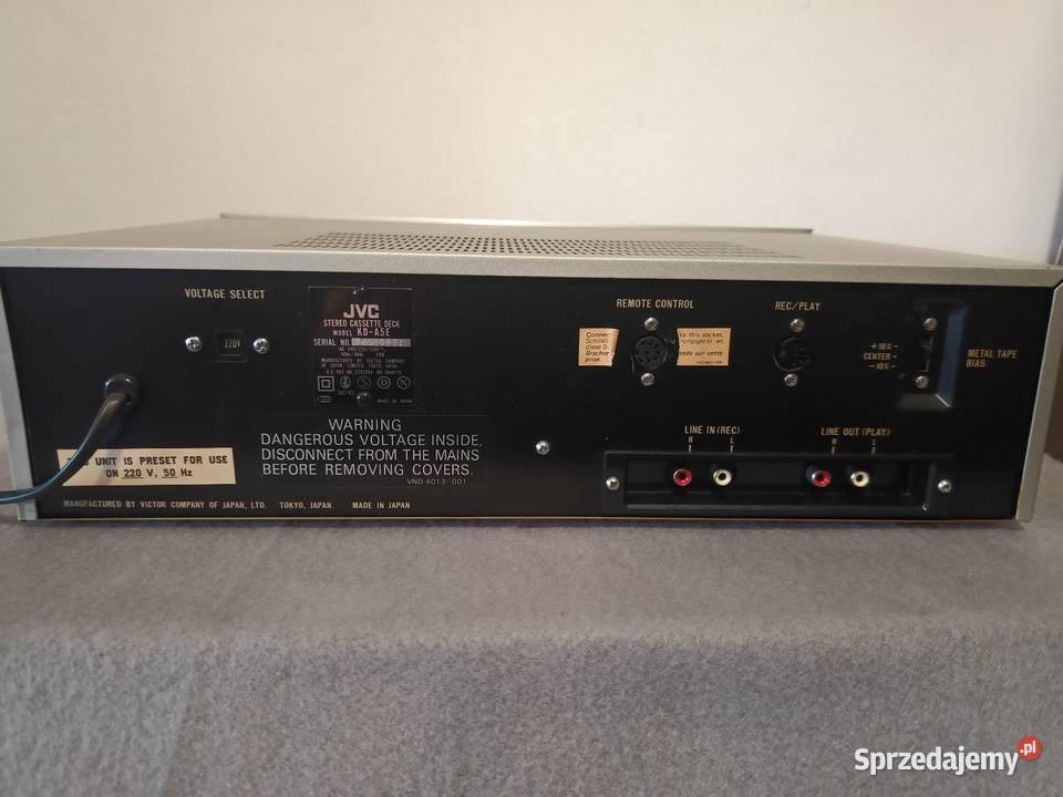 Deck JVC KD A5 sprzedam