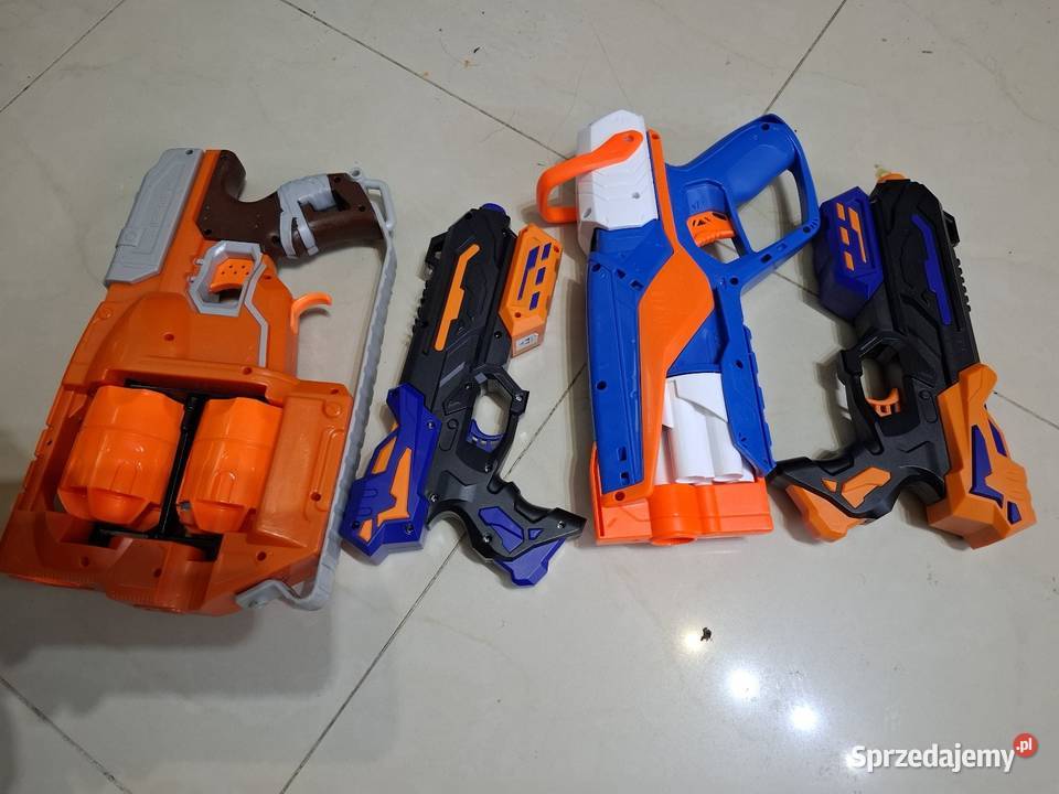 Nerf pistolety zabawkowe wyrzutnia karabin Pozostałe Kraków