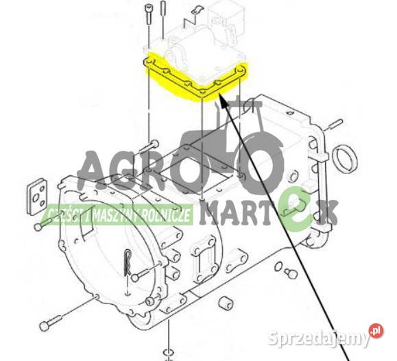 81864427 E9NN7223BA USZCZELKA CNH