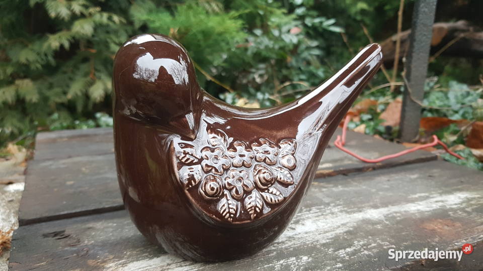Ceramiczny duży gołąb Dekoracje i ozdoby Myszków sprzedam