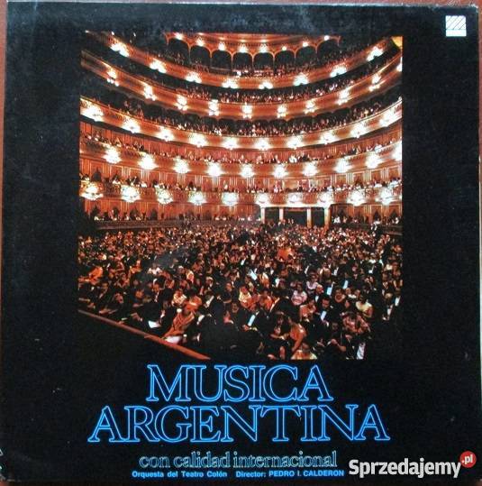 MUSICA ARGENTINA1972Pedro I CalderonLPEX Łódź