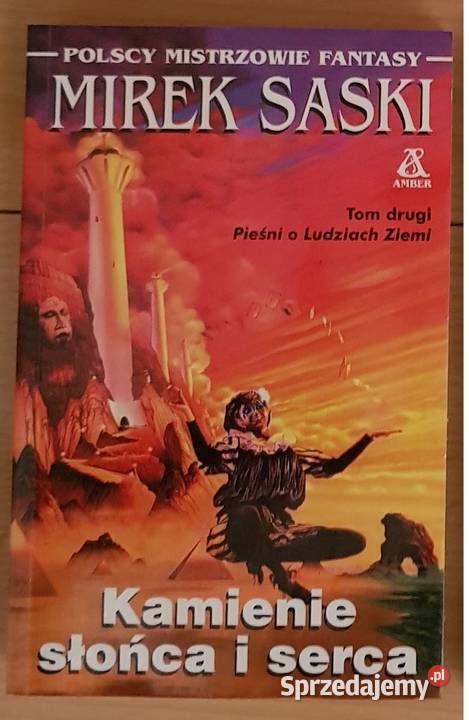 Kamienie słońca i serca Mirek Saski fantastyka świętokrzyskie Kielce sprzedam