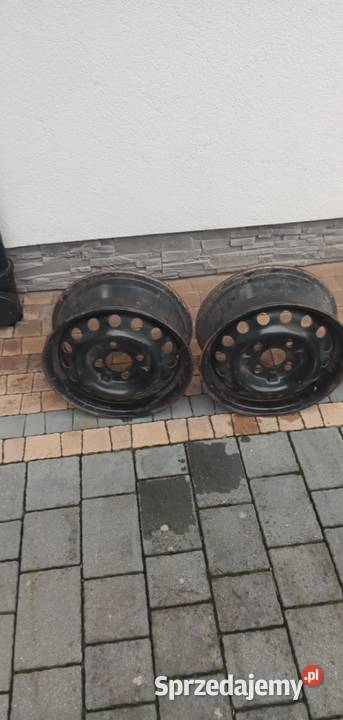 felgi 4x1143 14 stalowe dwie sztuki otwót 65mm Wielka Wieś