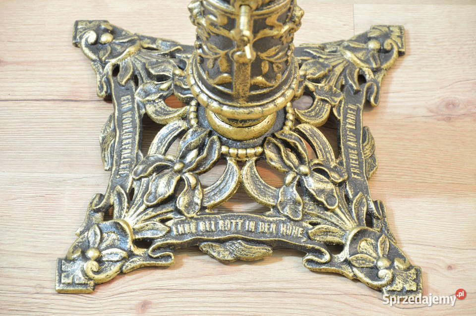 stary żeliwny STOJAK pod choinkę niemiecki Jastrzębie-Zdrój