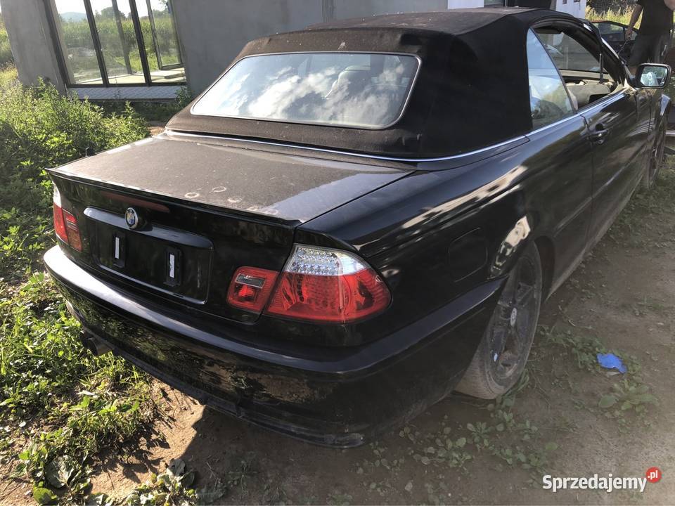 Cabrio e46 23 170 2003km Samochody osobowe Kamieniec Ząbkowicki
