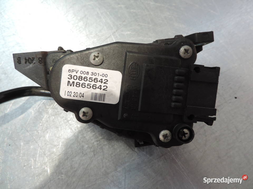 PEDAŁ POTENCJOMETR GAZU M865642 Volvo V40 I 19 D małopolskie Nowy Sącz