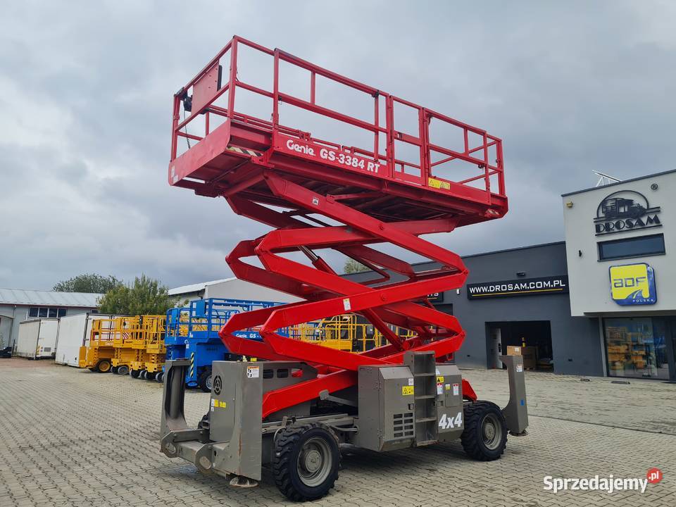 Podnośnik nożycowy spalinowy Genie GS3384RT wys Dąbrowa Tarnowska