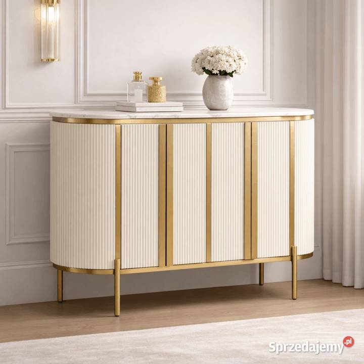 Komoda złota kremowa Omega Glamour Premium Golkowice sprzedam