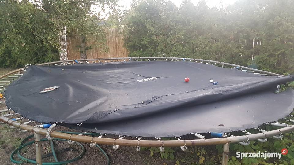 trampolina ogrodowa duża 4,5m Nowa Mata