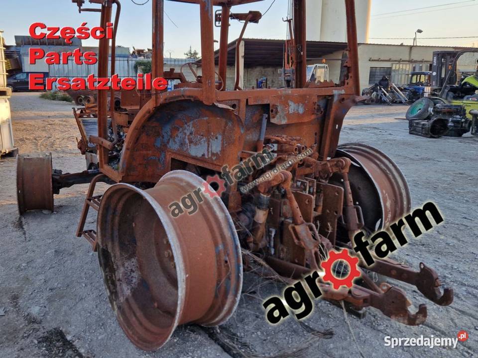 Claas Celtis 436 części skrzynia biegów silnik